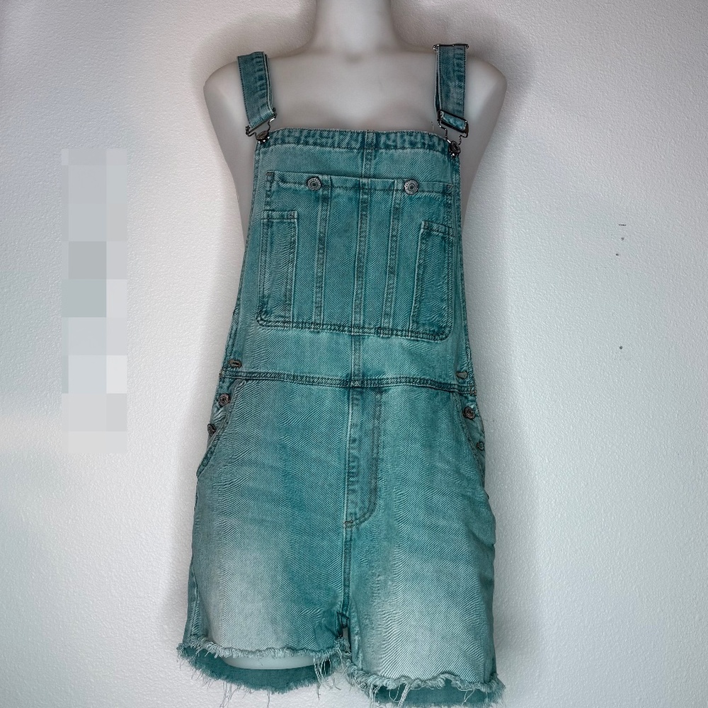 Shein Denim Overall Shorts